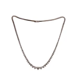 14kt Diamond Riviera Necklace