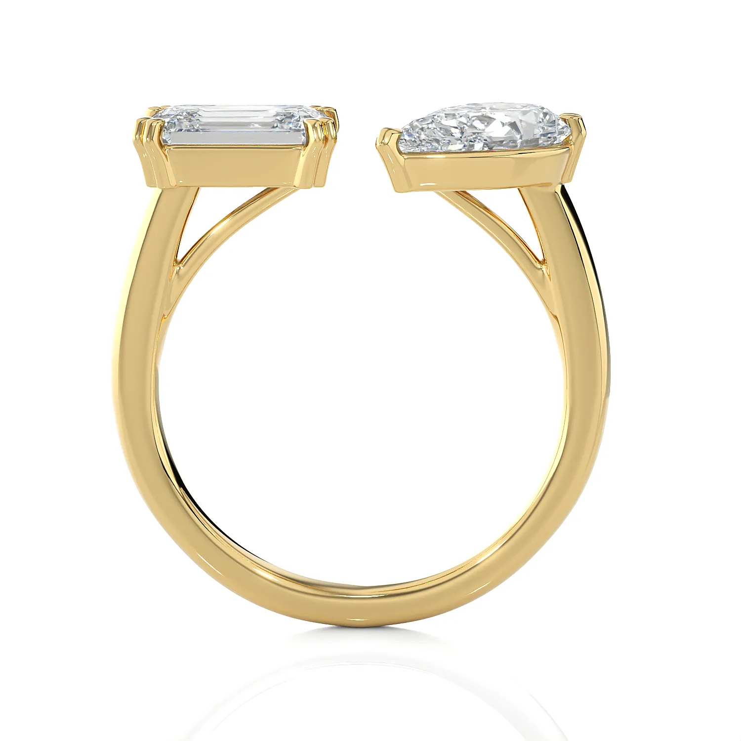 3 1/5 ctw Multi-Shape Lab Grown Diamond Ring