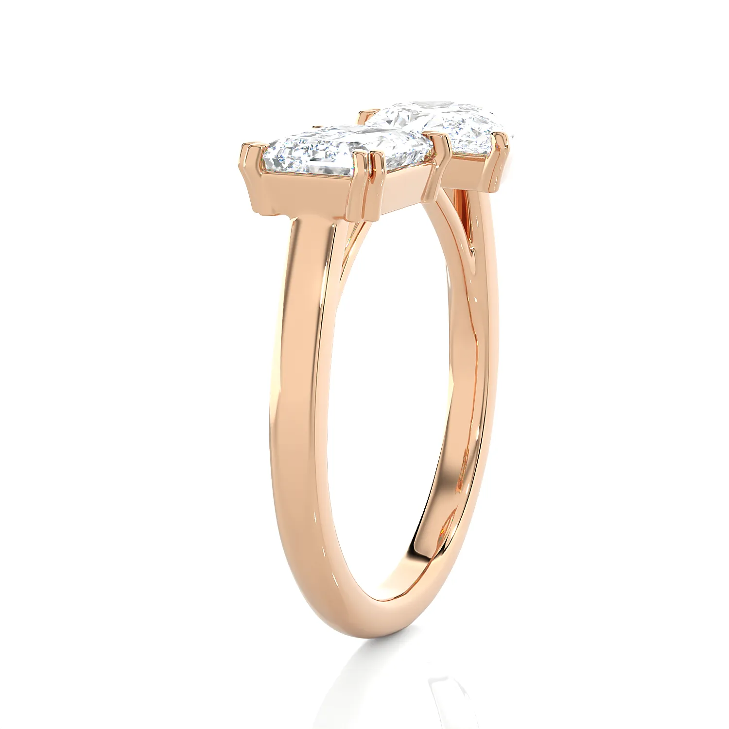 3 1/5 ctw Multi-Shape Lab Grown Diamond Ring