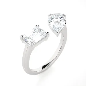 3 1/5 ctw Multi-Shape Lab Grown Diamond Ring