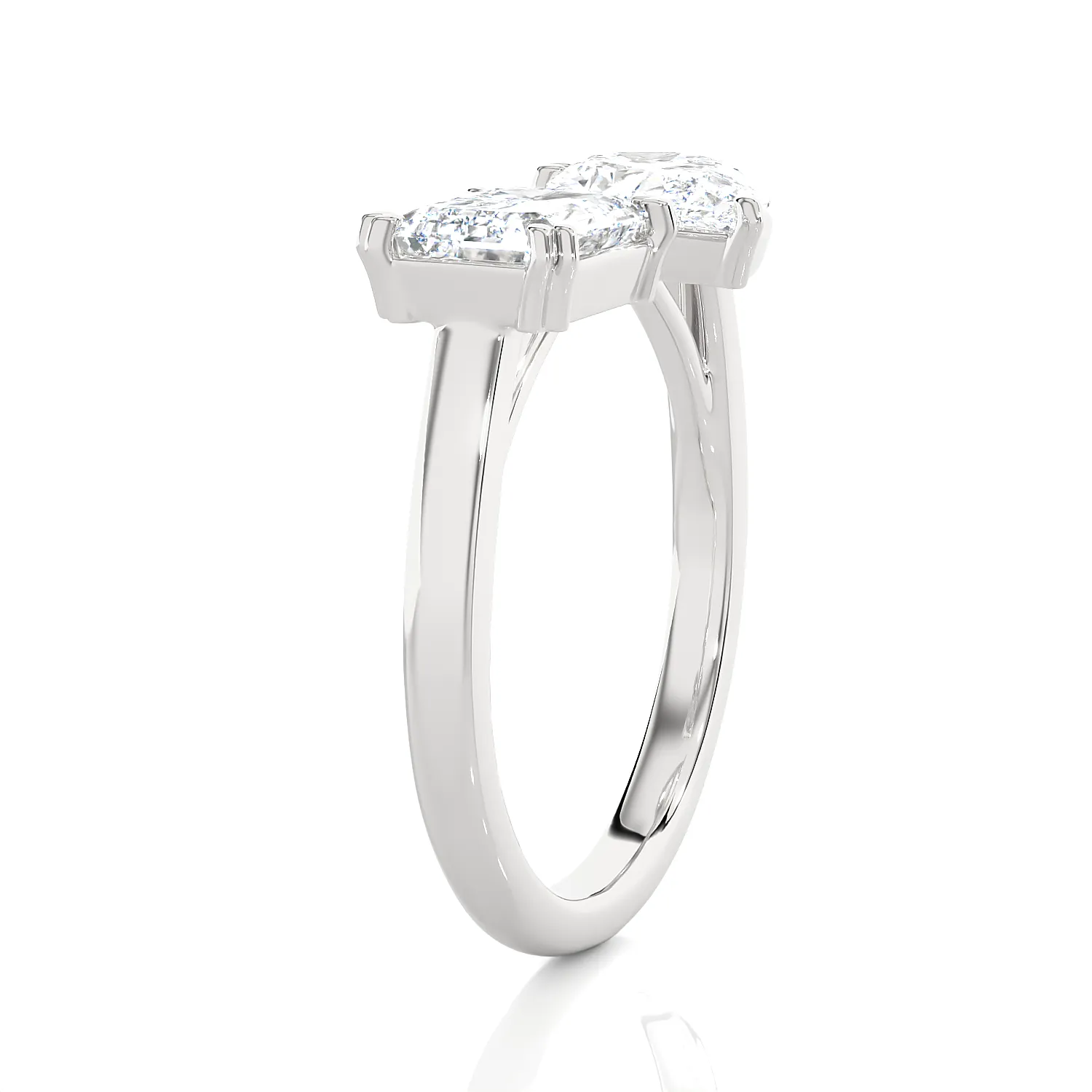 3 1/5 ctw Multi-Shape Lab Grown Diamond Ring