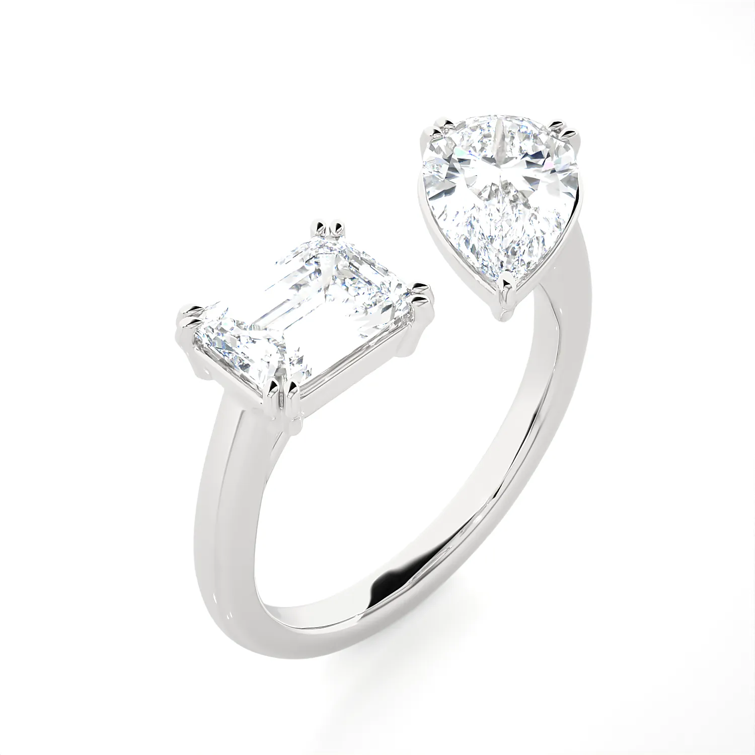 3 1/5 ctw Multi-Shape Lab Grown Diamond Ring