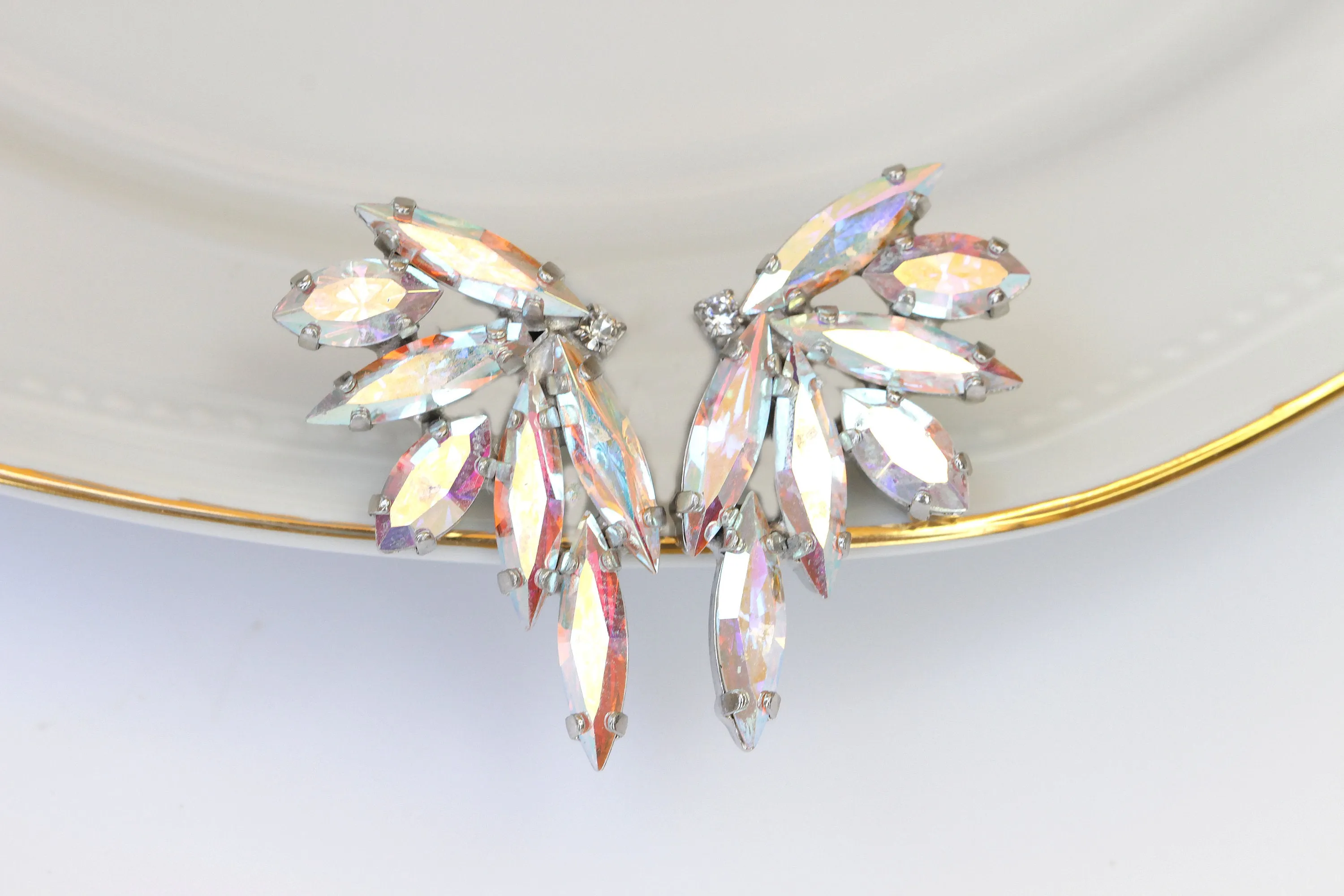 Ab Crystal Stud EARRINGS