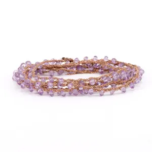 Amethyst Chain Wrap Around