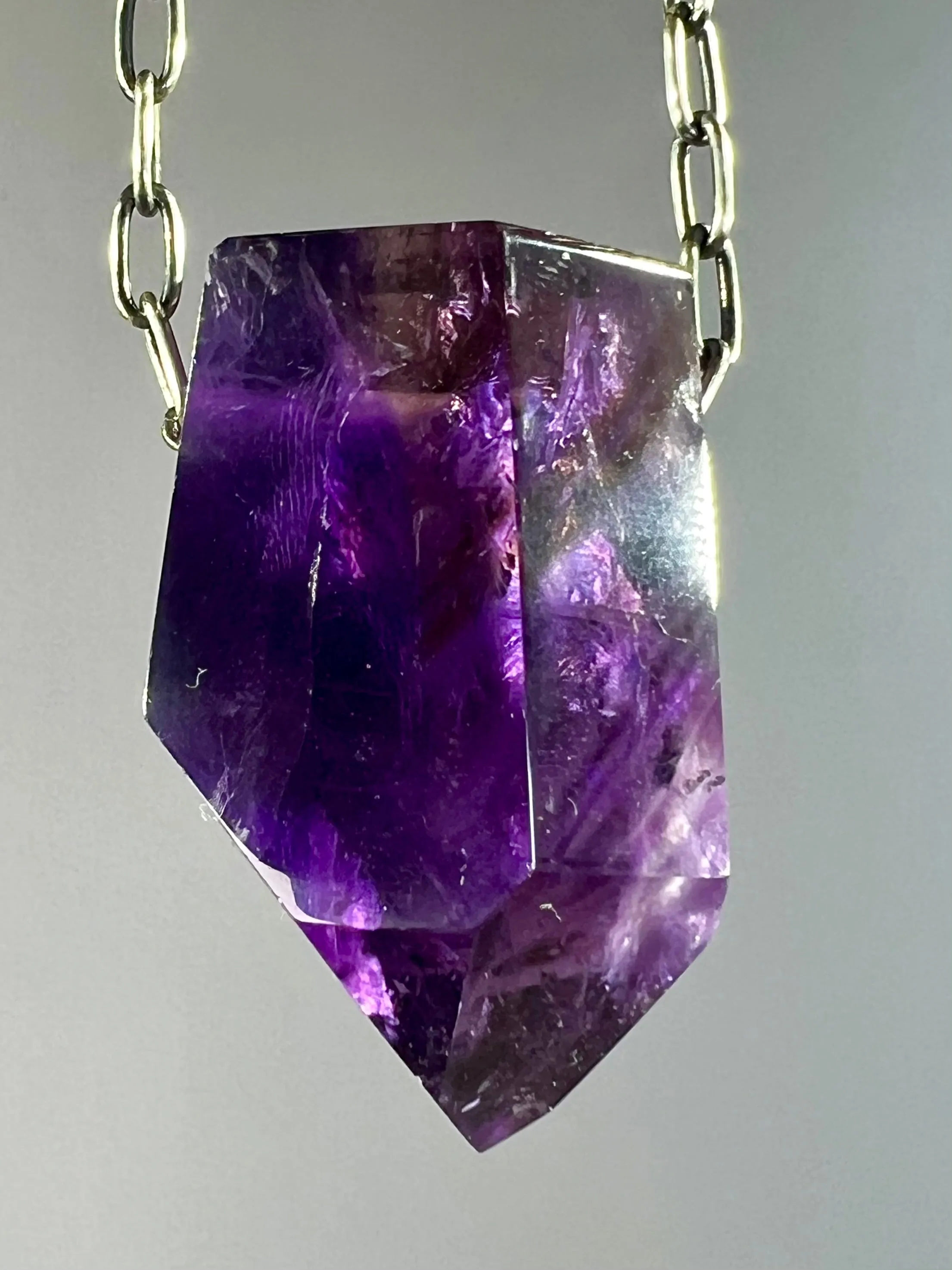 Amethyst Crystal Necklace