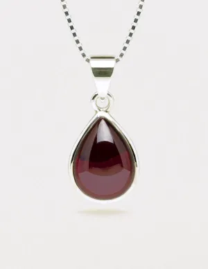 Amethyst Mini Pendant Necklace