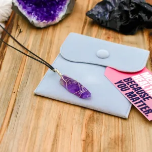 Amethyst Necklace – Elegant Simplicity Meets Healing Power