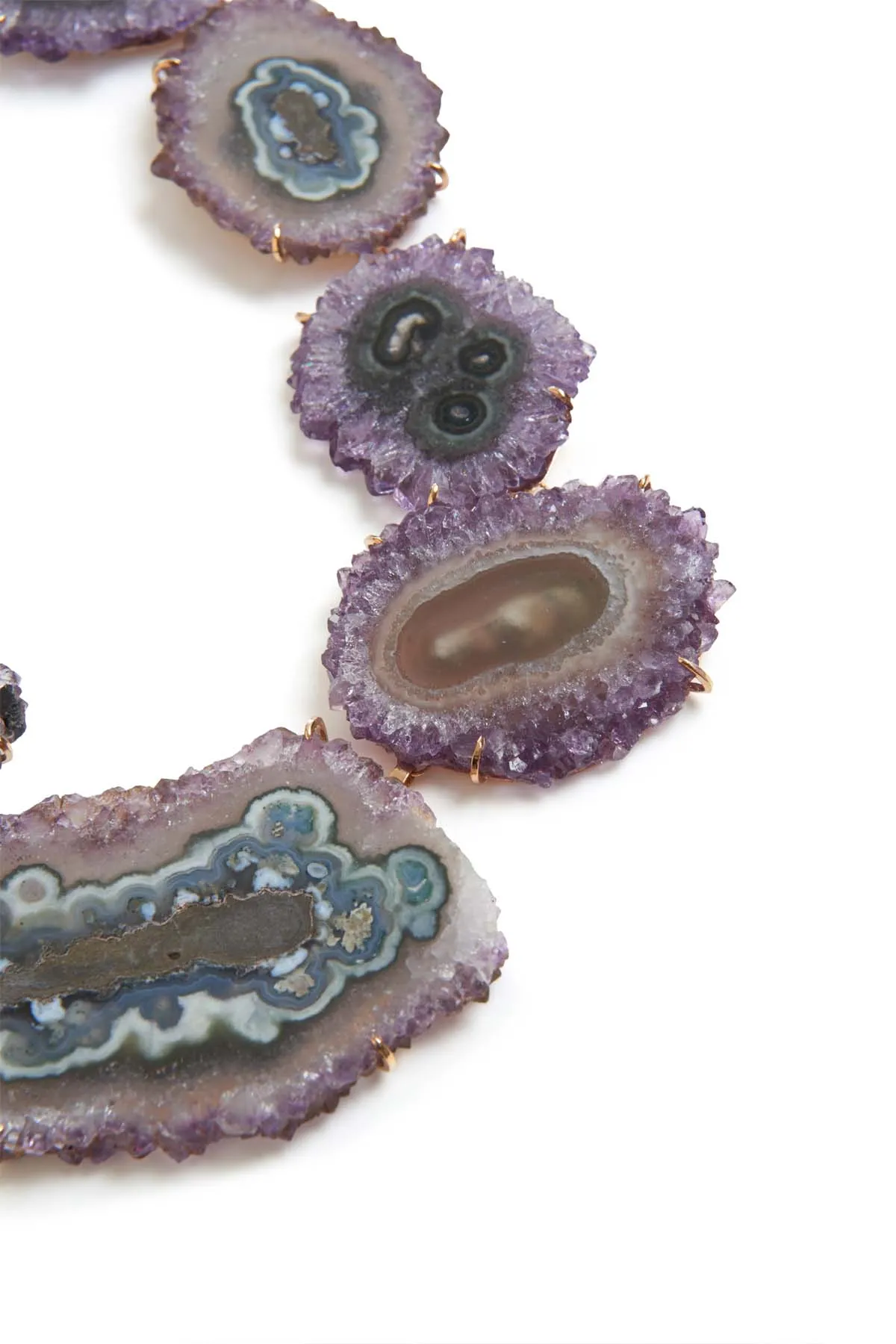 Amethyst Stalactite Necklace