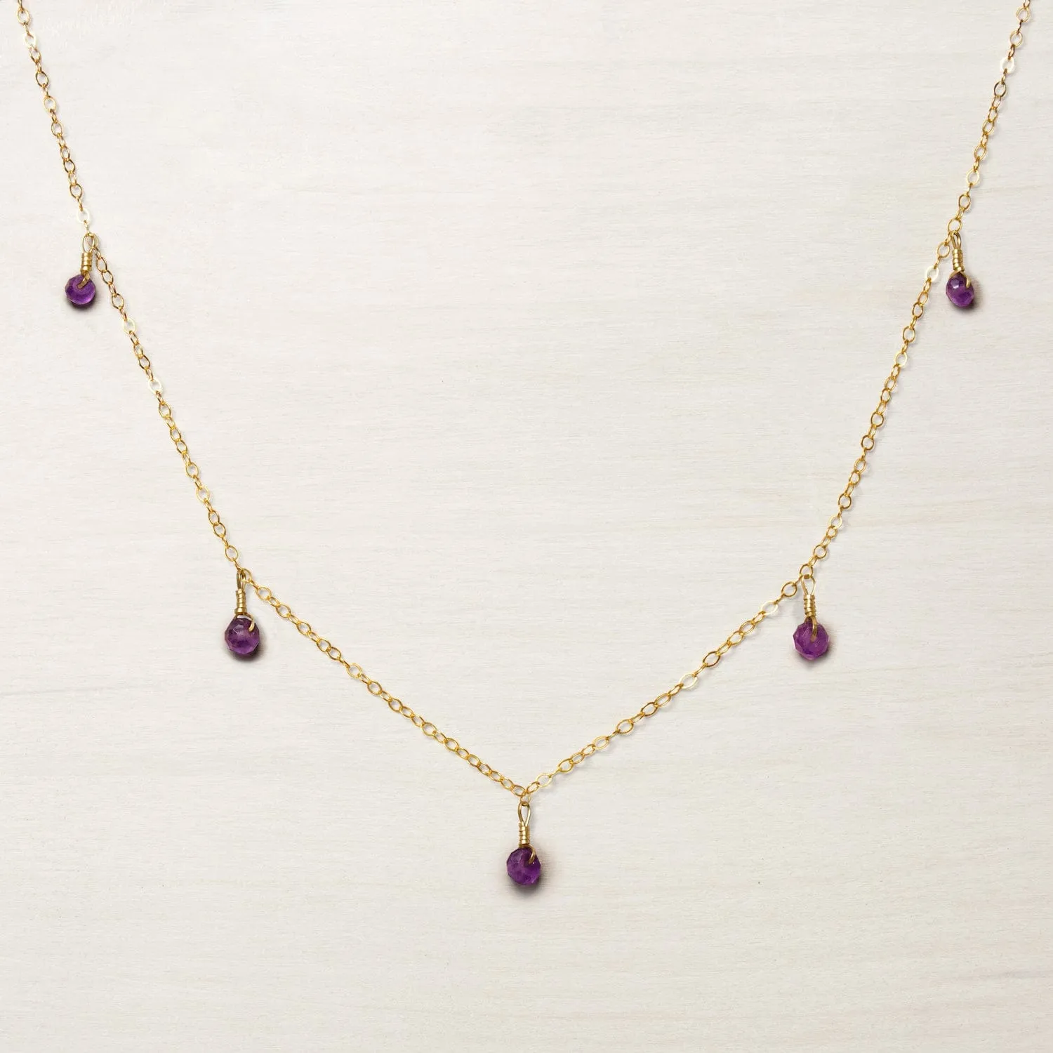 Amethyst Statement Necklace