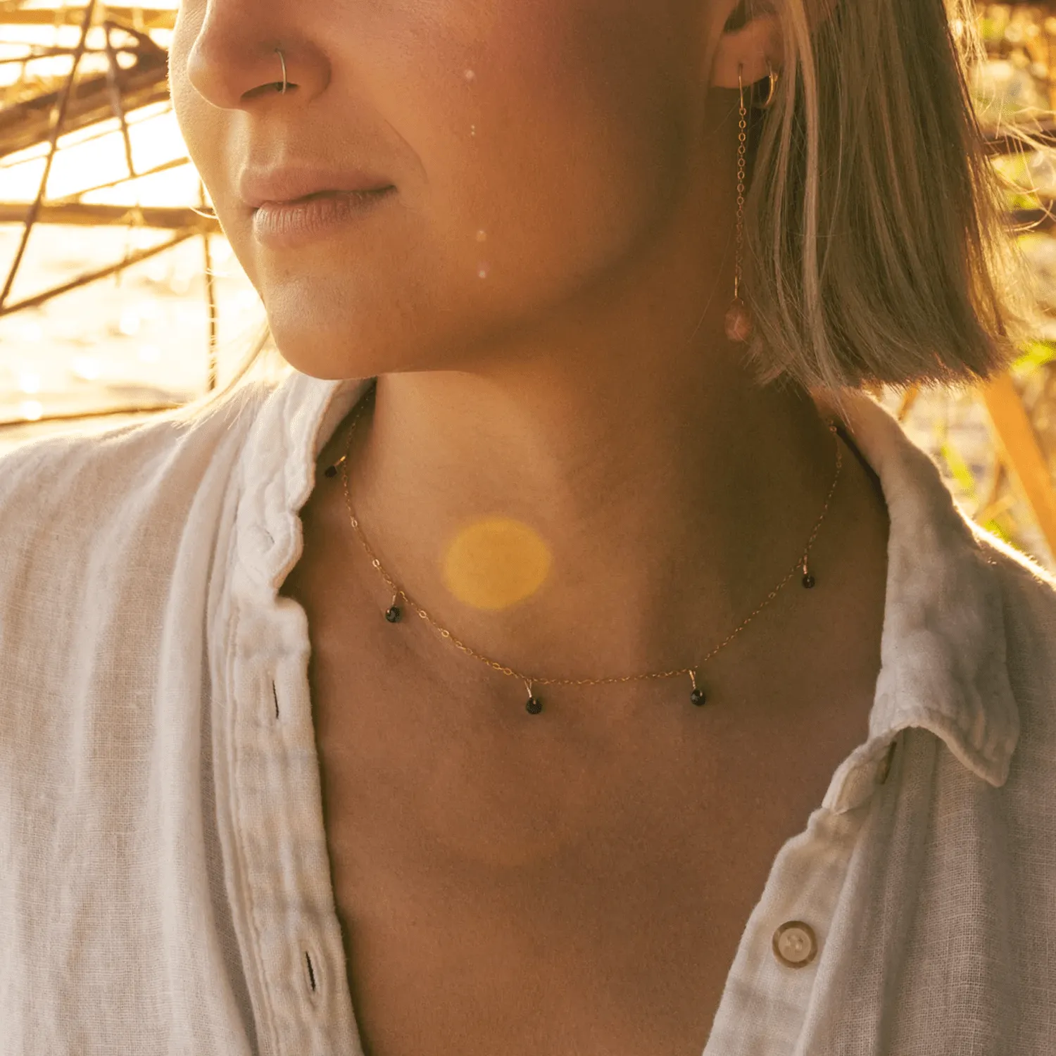 Amethyst Statement Necklace