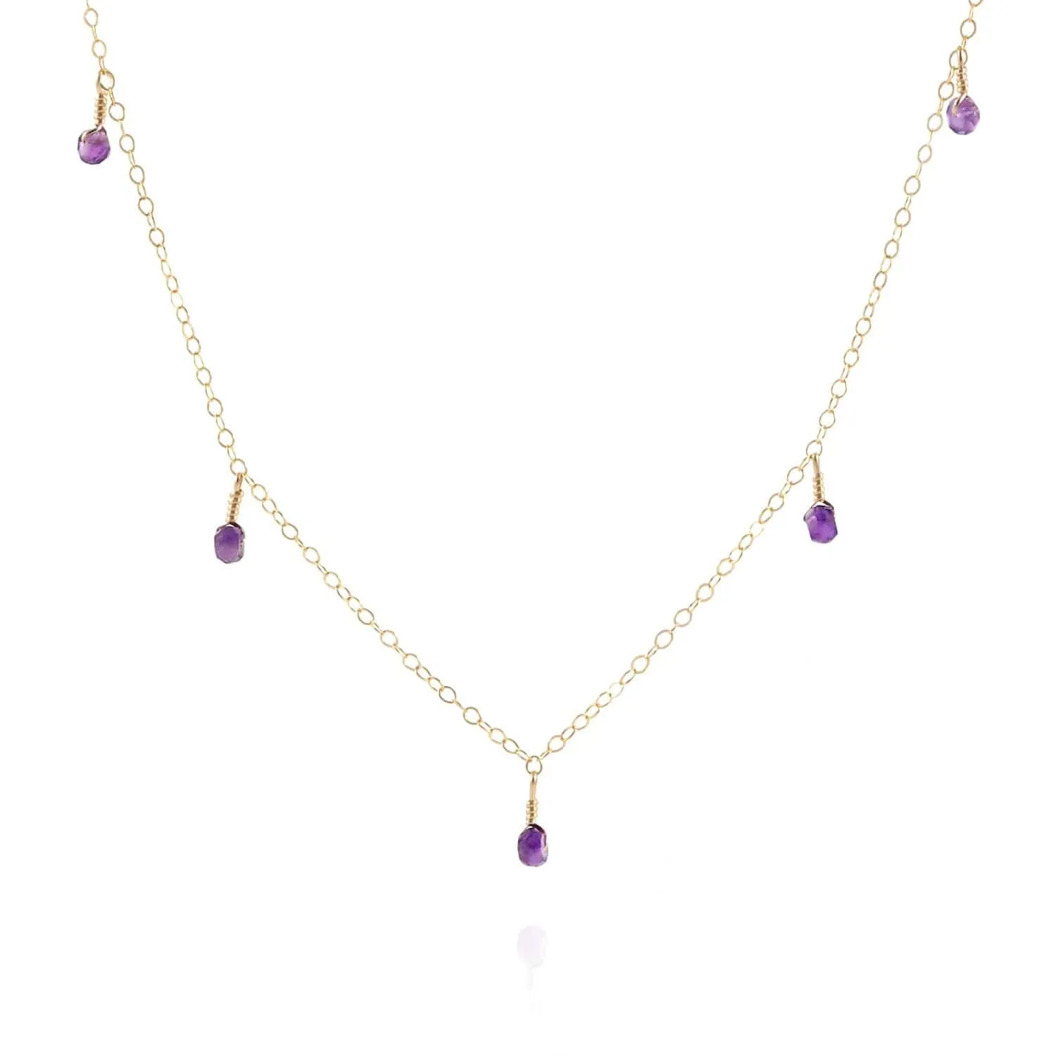 Amethyst Statement Necklace