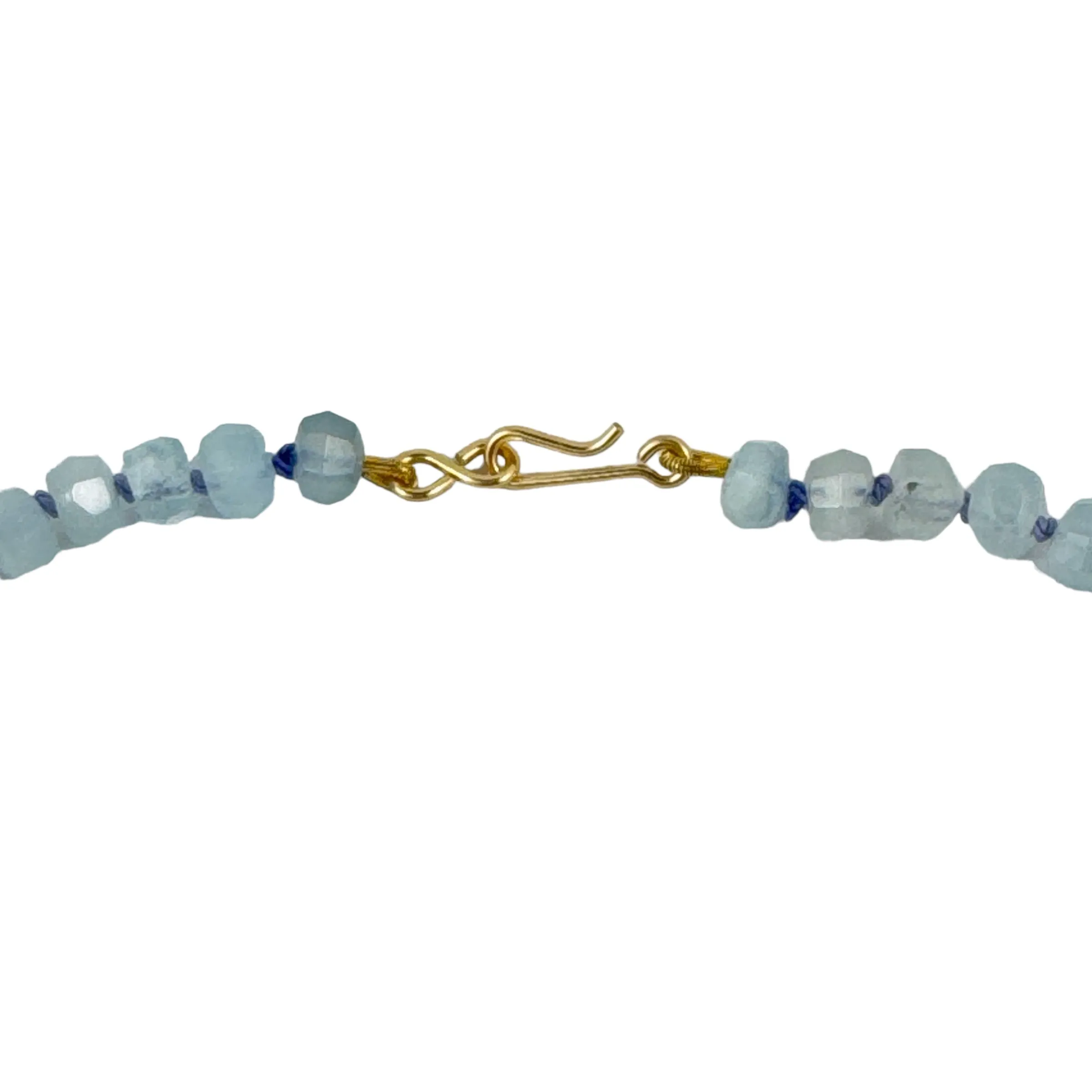 Aquamarine And Keshi Pearl Necklace - Julia Stora