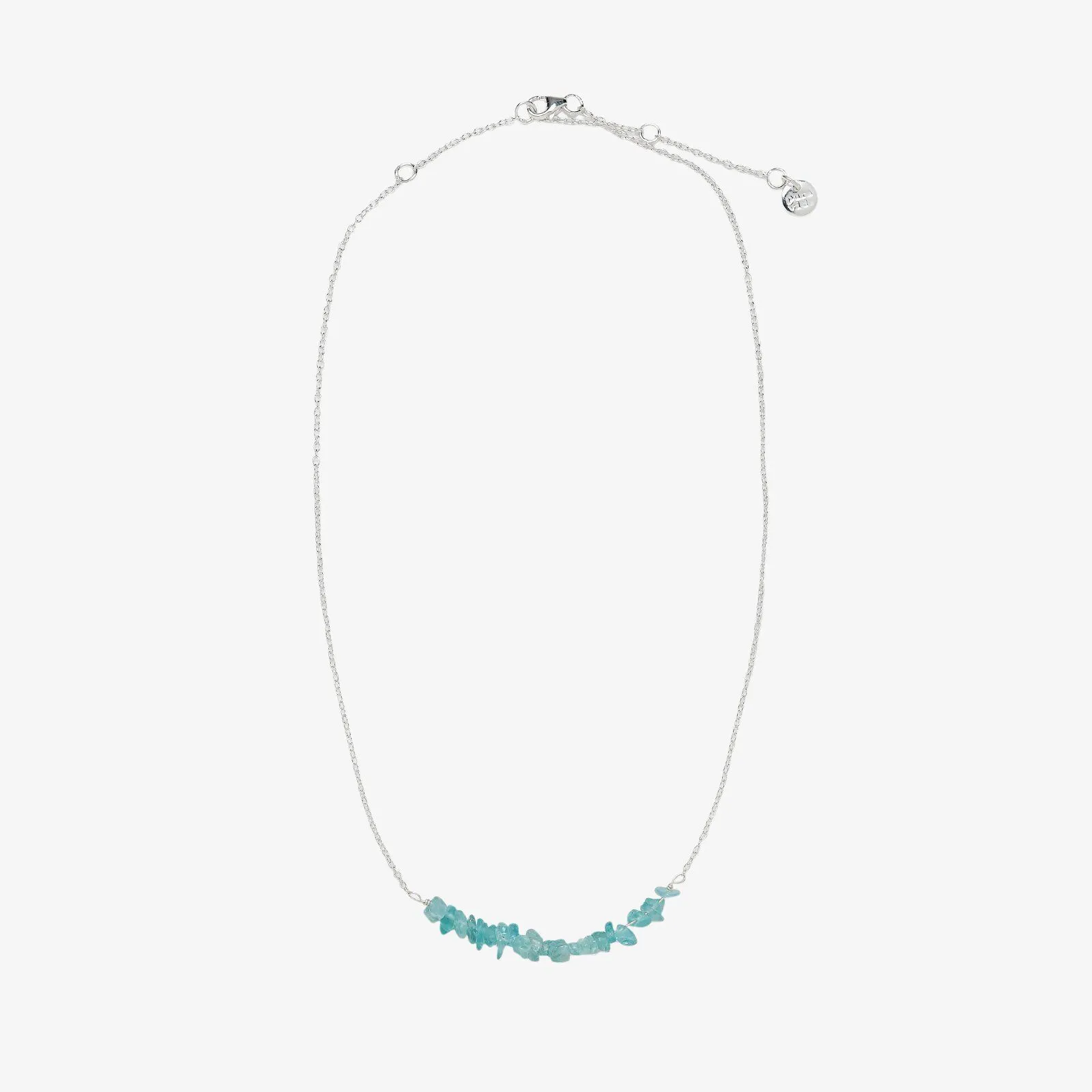 Aquamarine Chip Choker