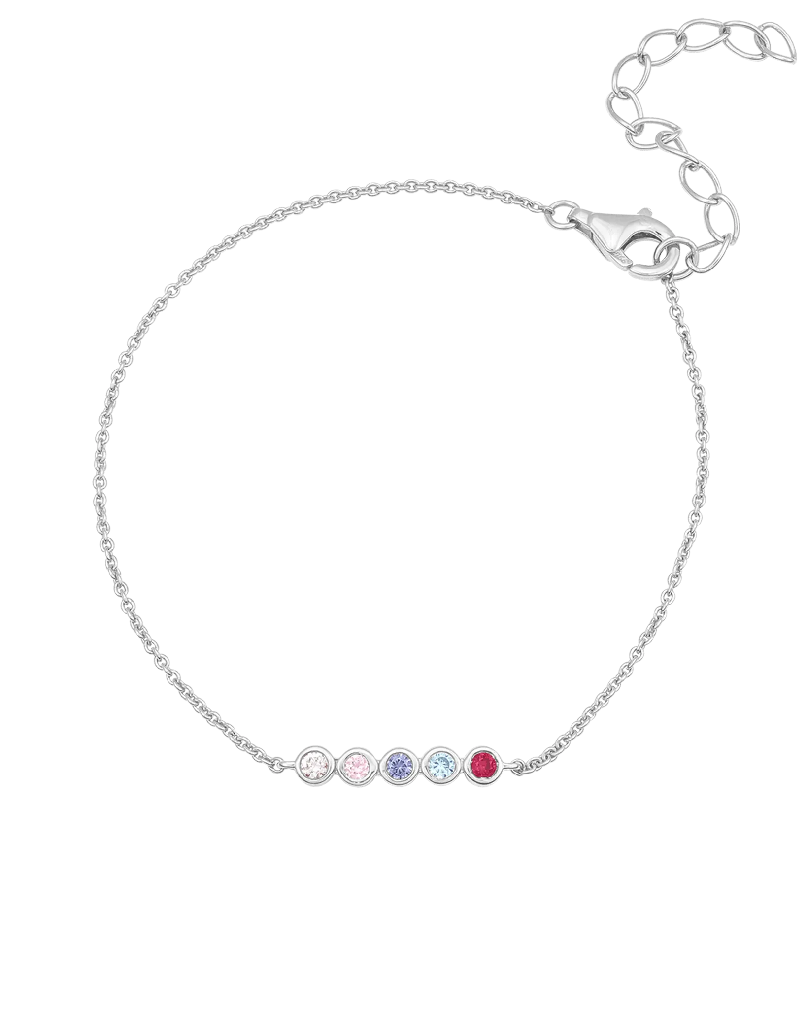 Bauble Birthstone Bracelet - 18K Gold Vermeil