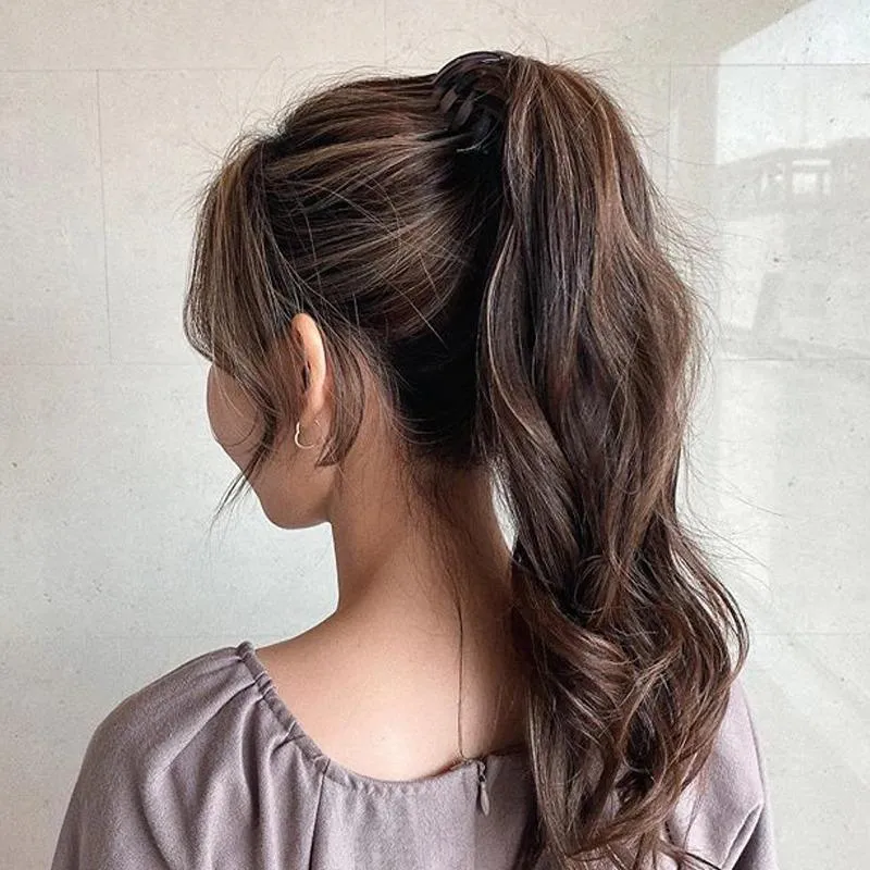 Bird Nest Shaped Expandable Hair Claw Ponytail