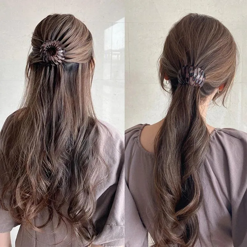 Bird Nest Shaped Expandable Hair Claw Ponytail