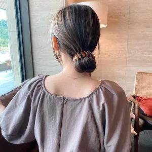 Bird Nest Shaped Expandable Hair Claw Ponytail