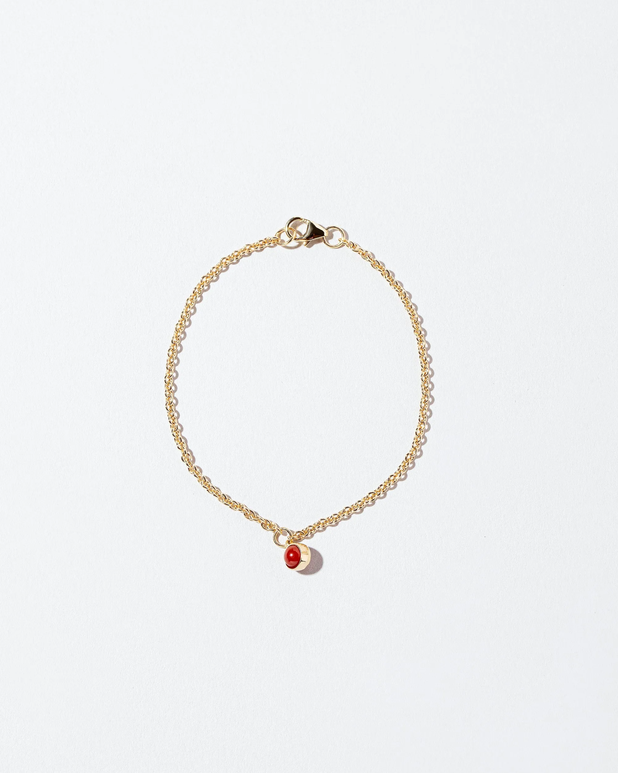 Birthstone Bracelet - One Charm