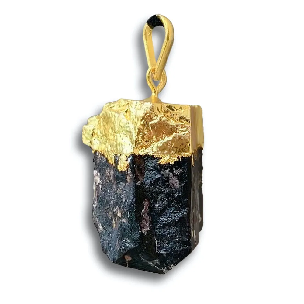 Black Tourmaline Pendant Necklace