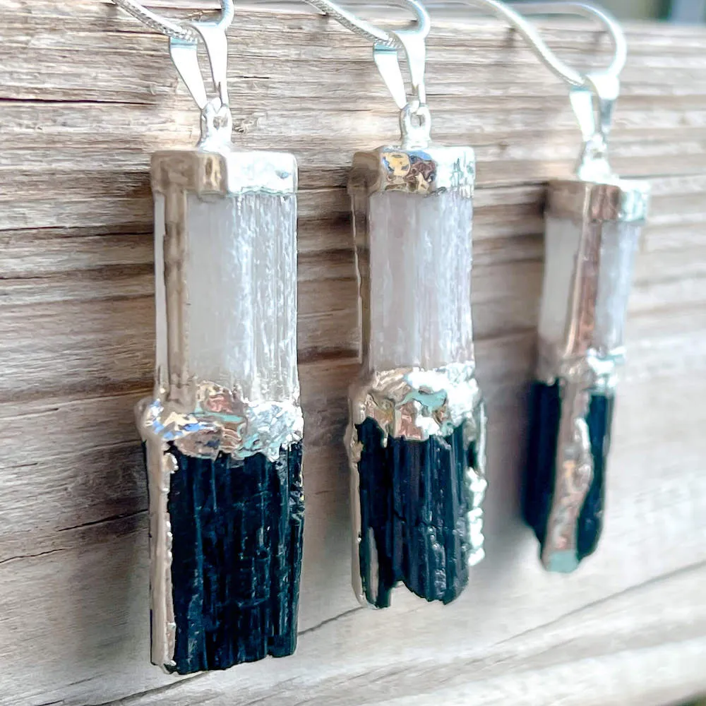 Black Tourmaline Pendant Necklace