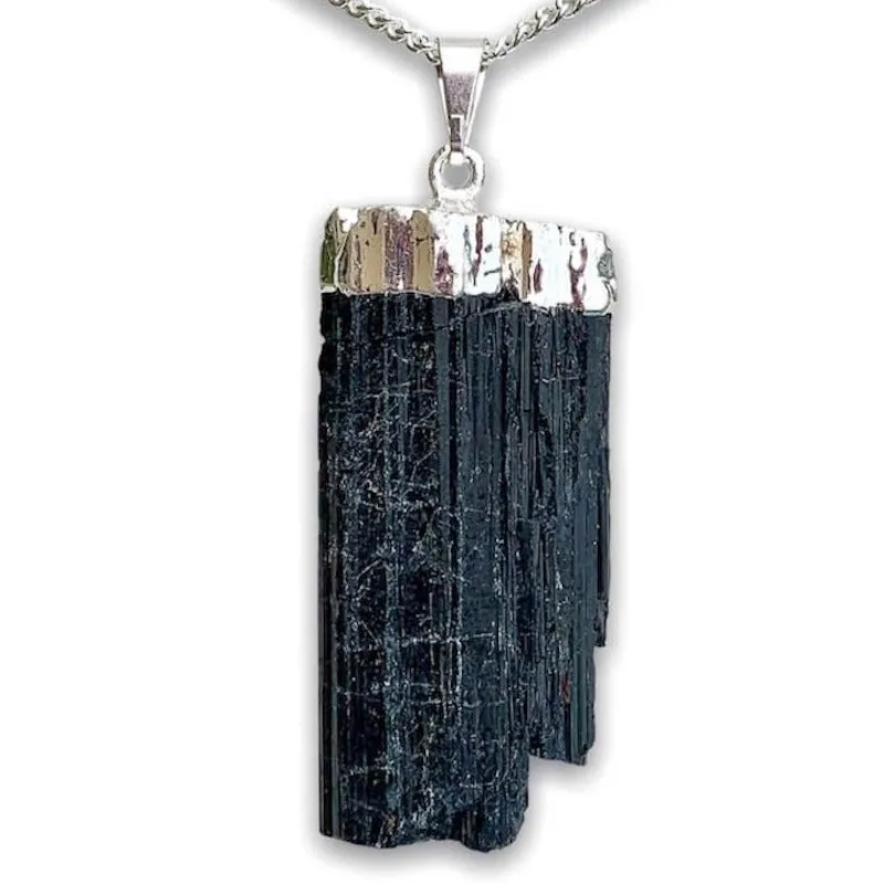 Black Tourmaline Pendant Necklace