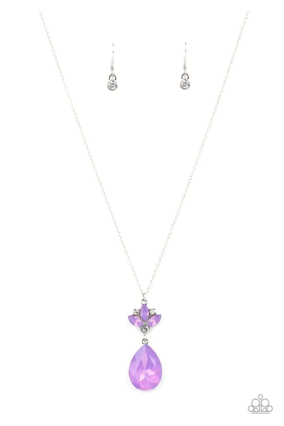 Celestial Shimmer Purple Necklace - Paparazzi Accessories