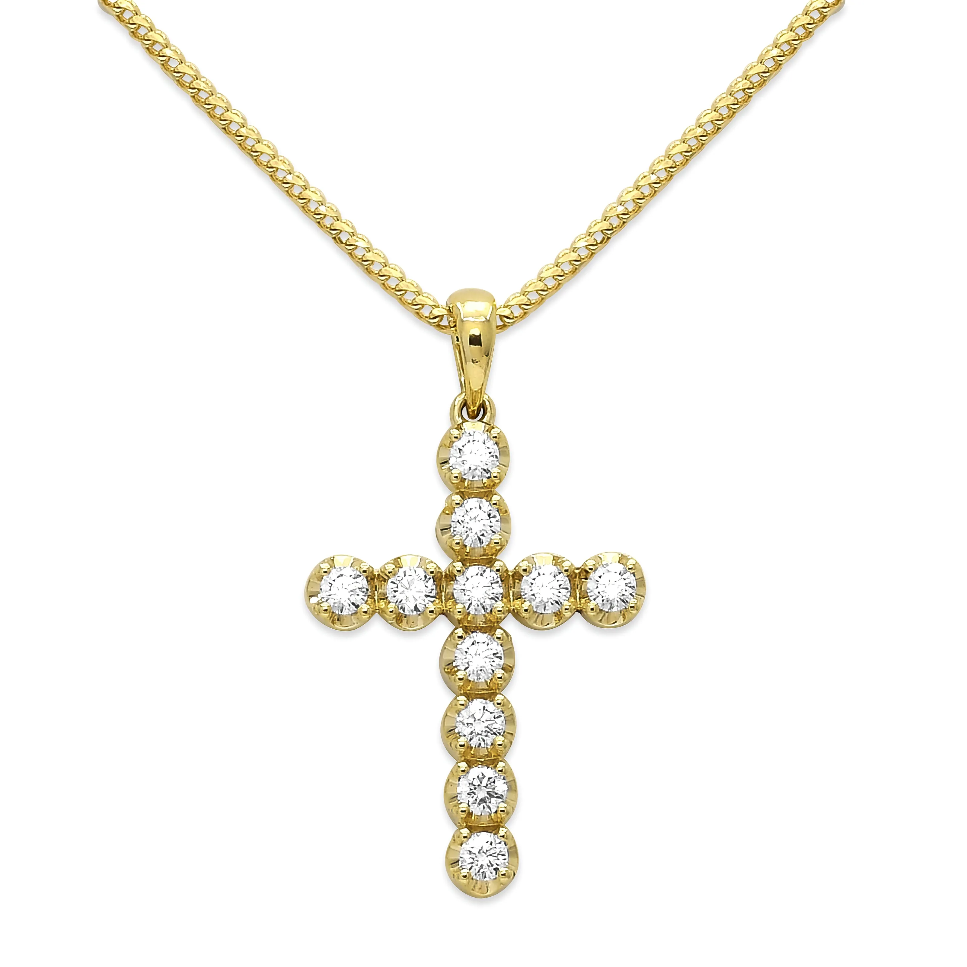 Diamond Cross Necklace