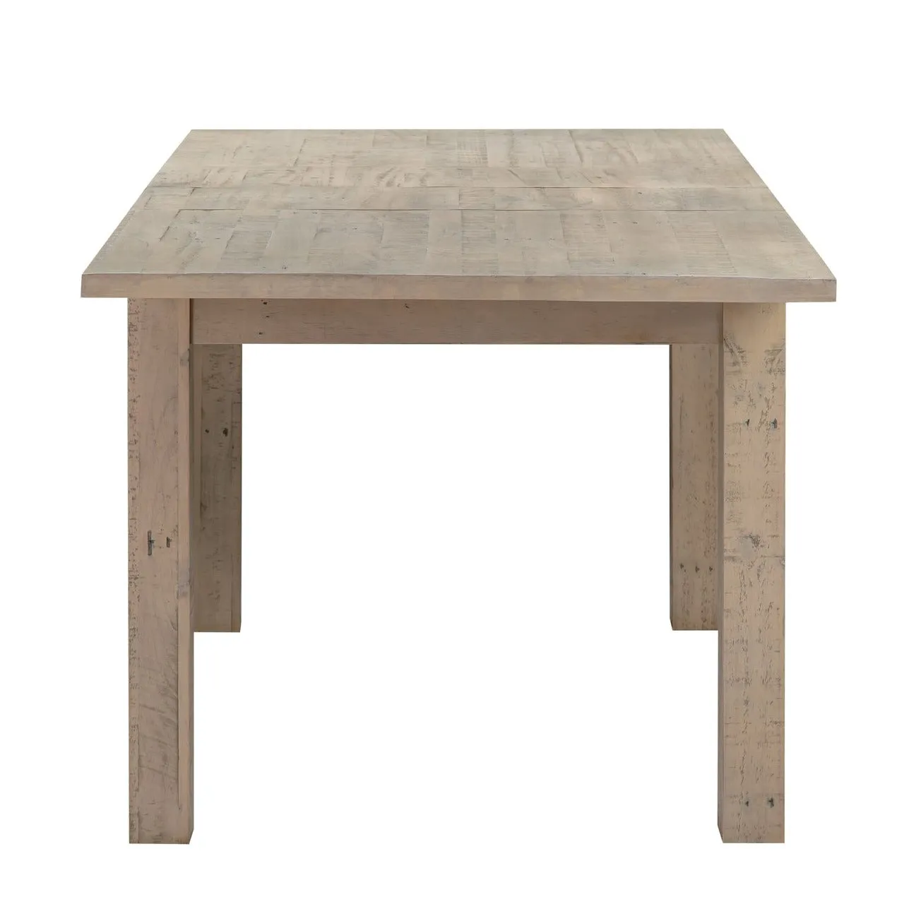 Distressed Pine Extending Dining Table