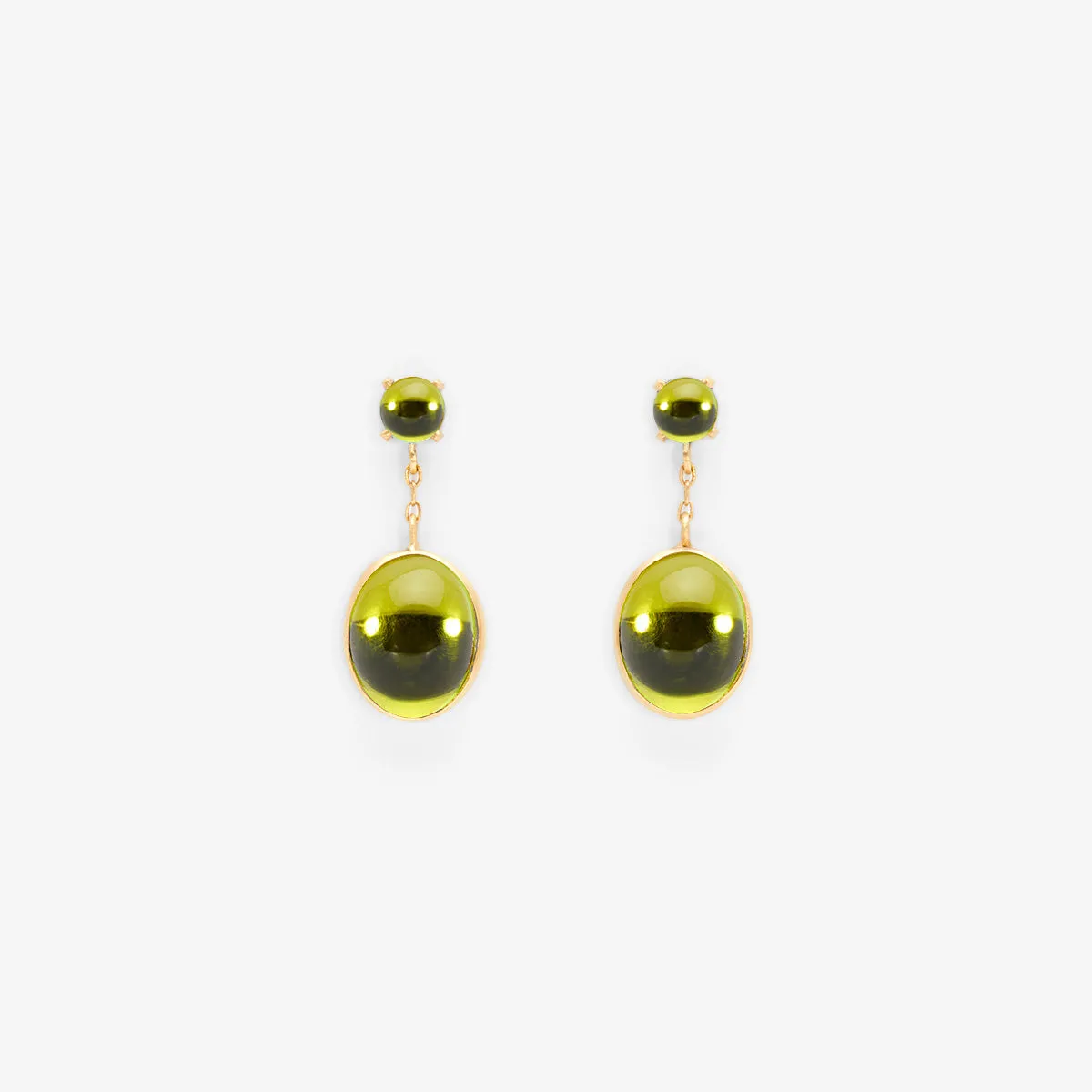 E8601PR | Peridot Glacé Earring