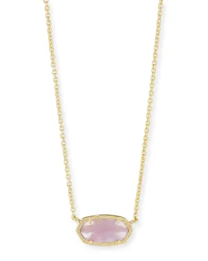 Elisa Gold Pendant Necklace in Purple Amethyst by Kendra Scott