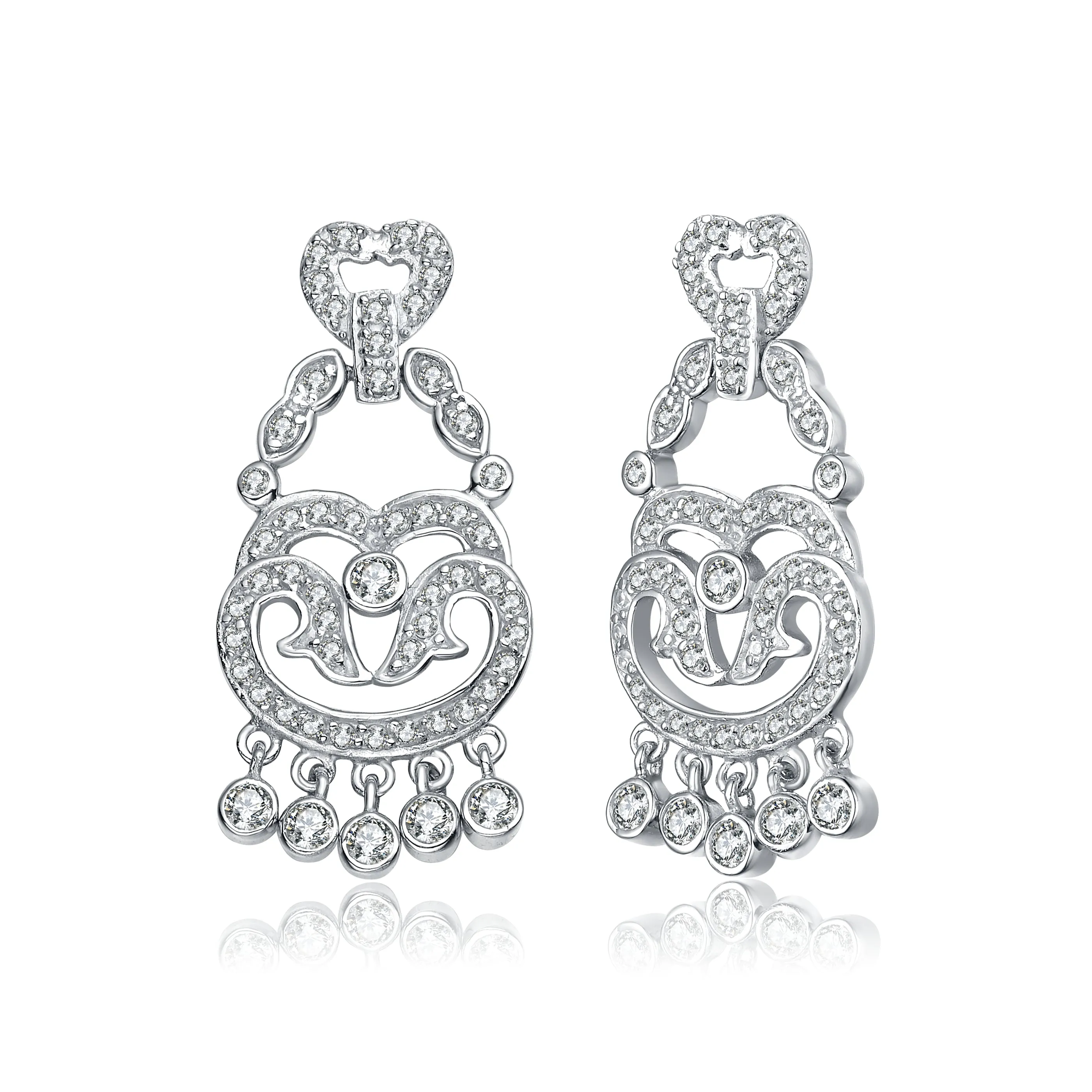 Emma Accent Chandelier Earrings