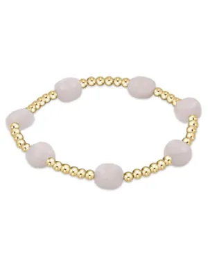 Enewton - Admire Gold 3mm Bead Bracelet - Moonstone