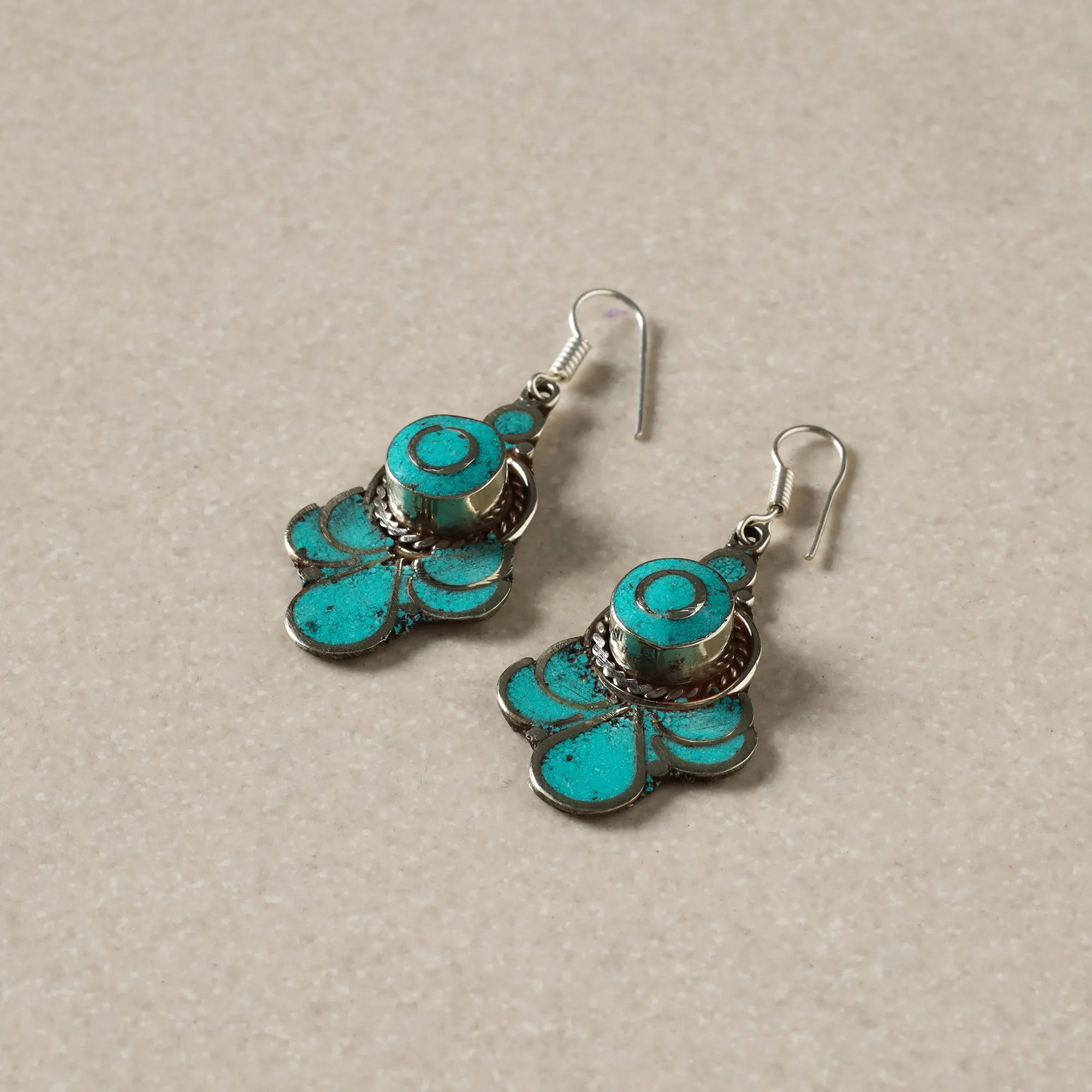 Ethnic Tribal Tibetan Earrings from Himalaya 35