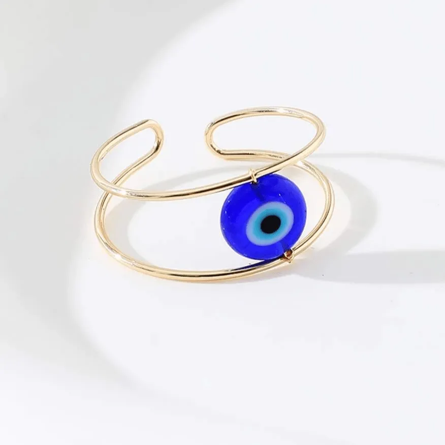 Evil Eye Toe Ring