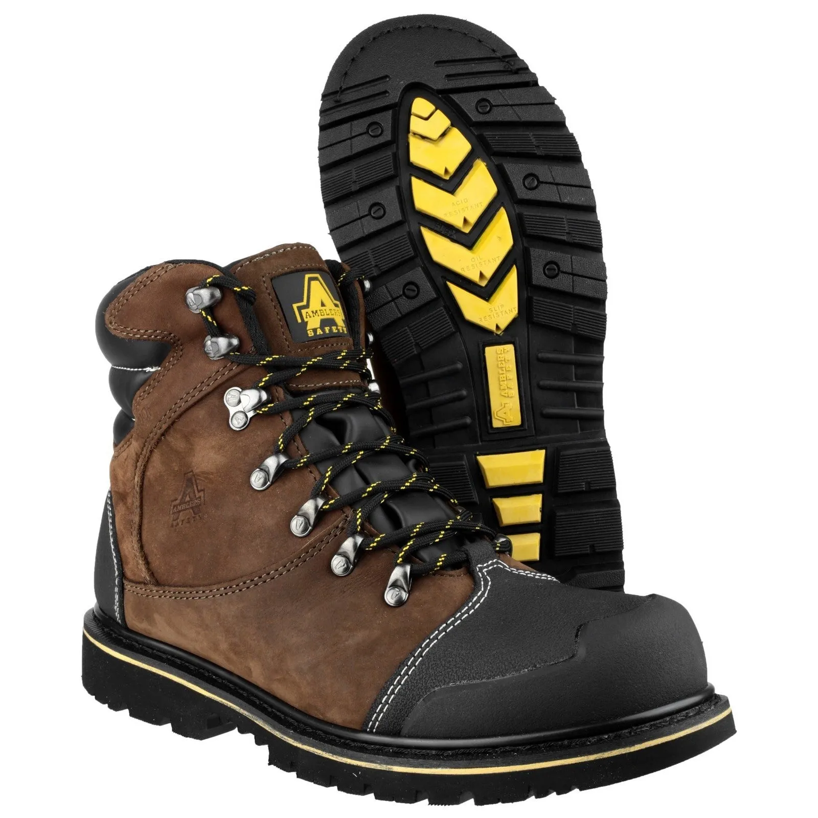 FS227 Goodyear Welted Waterproof Lace Up Industrial Safety Boot