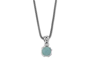 Glow Necklace- Aquamarine