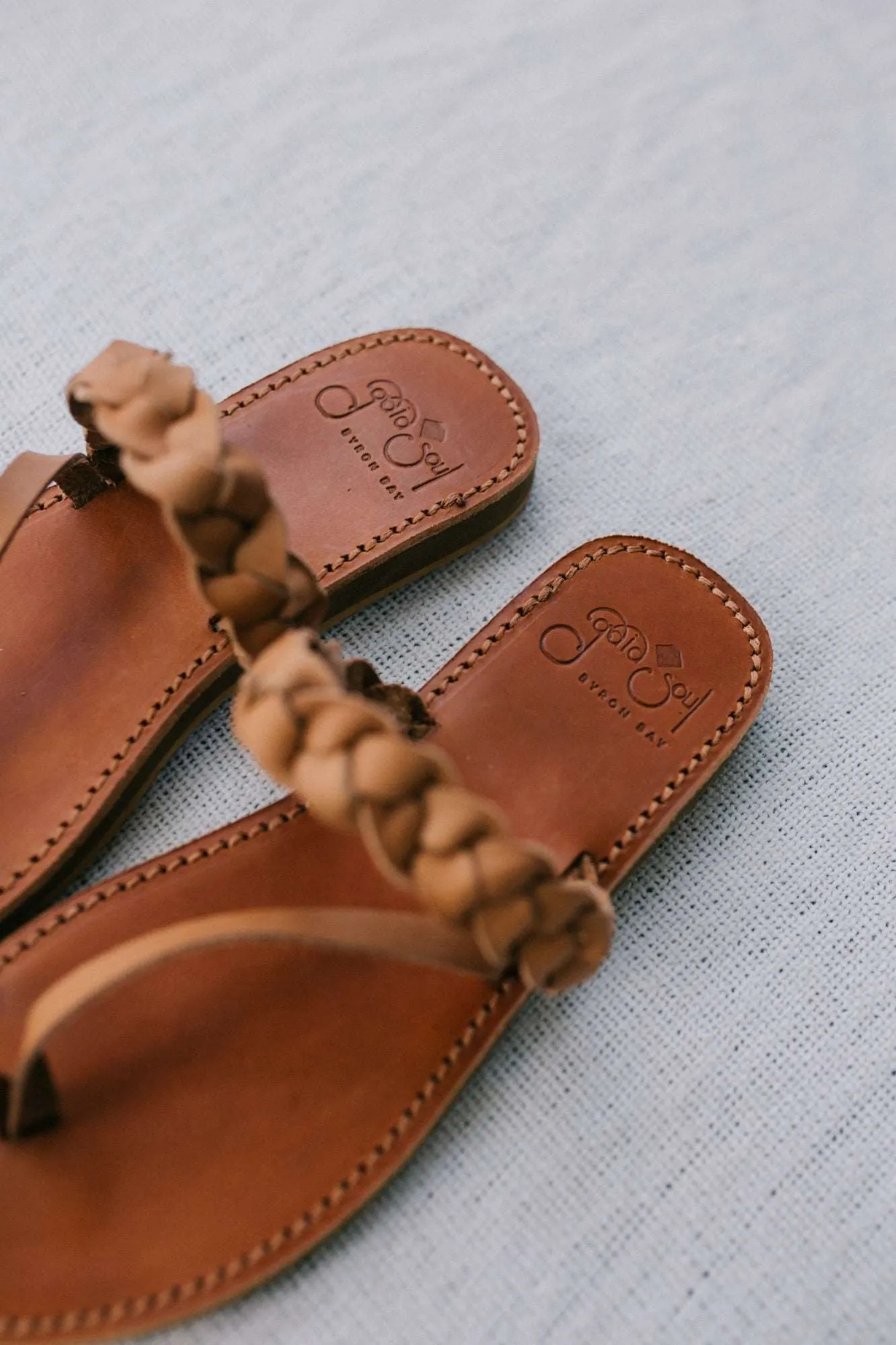 Griegas Sandals - Tan Leather