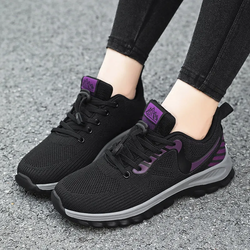 ikearlax Old Beijing Cloth Shoes Women's New Summer Shoes for the Old Wide Toe Non-Slip Soft Bottom Comfortable Breathable Middle-Aged Mom Sports Shoes