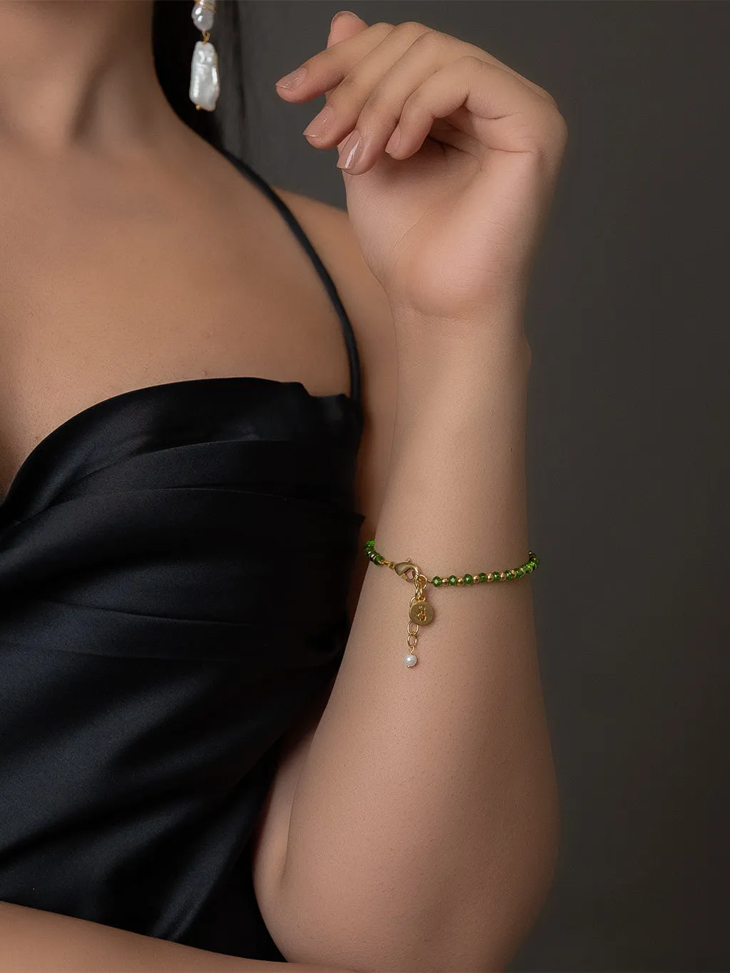 jewelry - berserk - Classic Peridot Bracelet