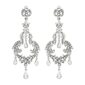 Julianna Crystal Chandelier Earrings