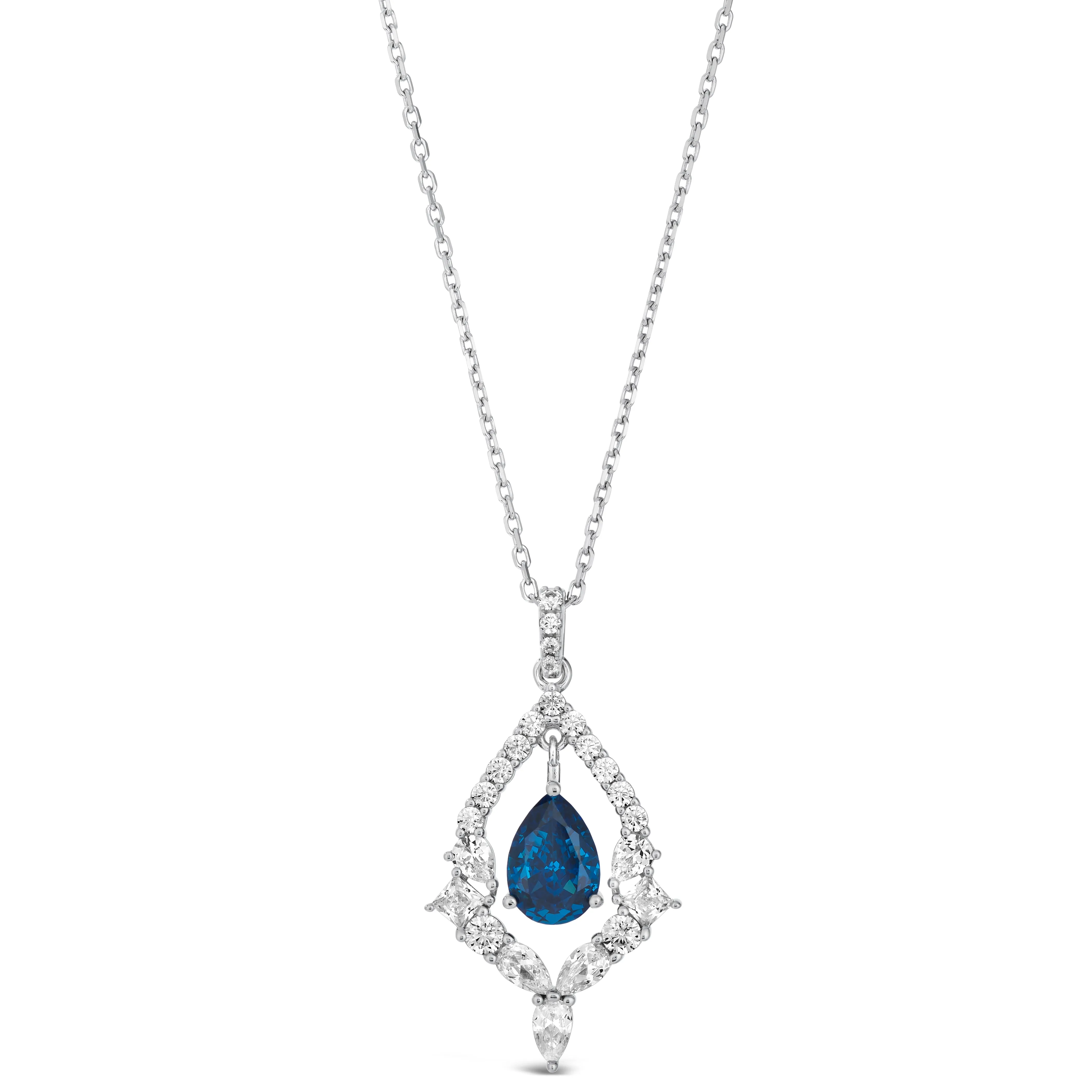 Lady Monarch Diamond Crystalline Necklace