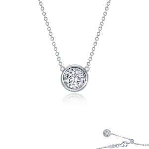 Lafonn Classic Round Diamond Necklace N0294CLP16