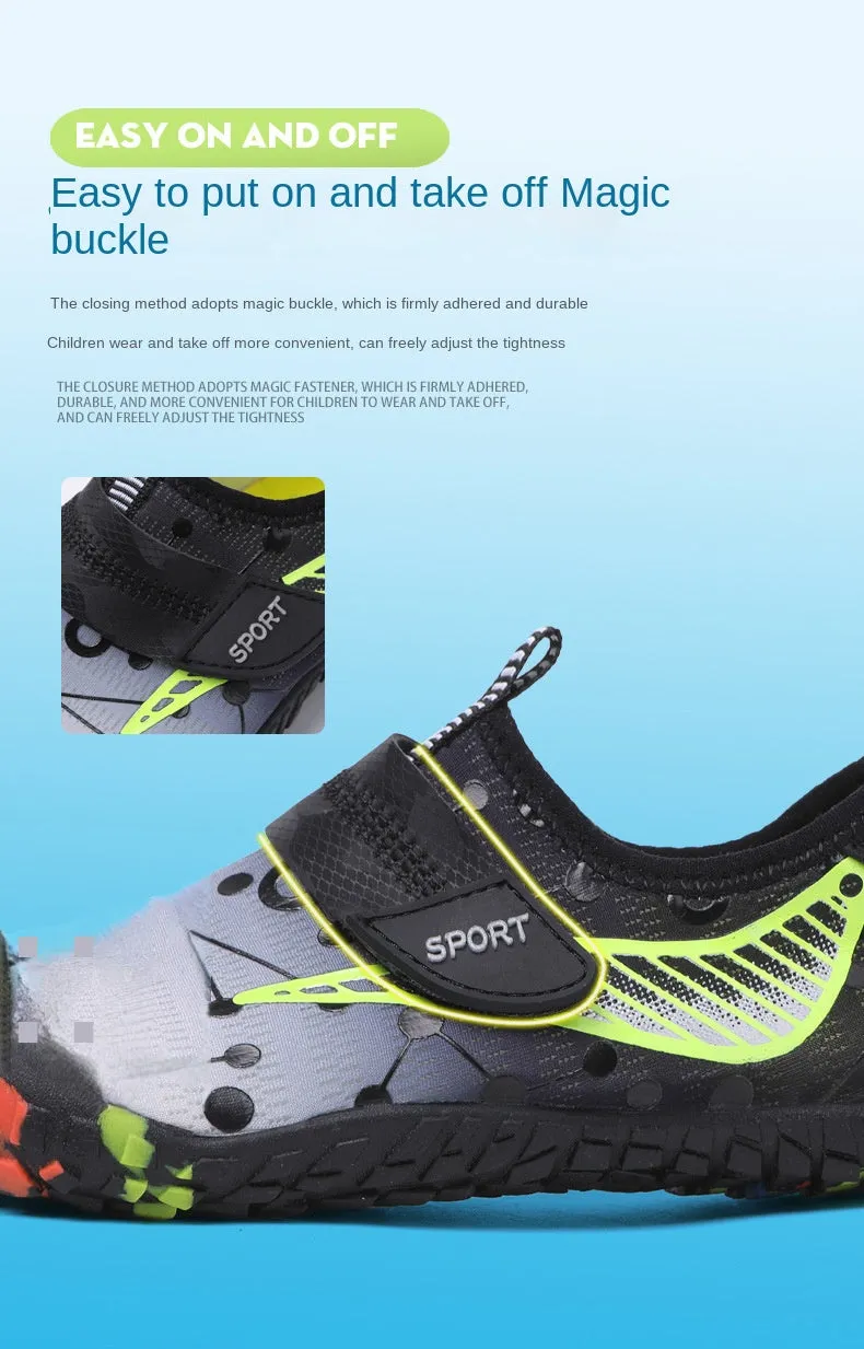 Lightweight Water Shoes with Toe Protection for Kids