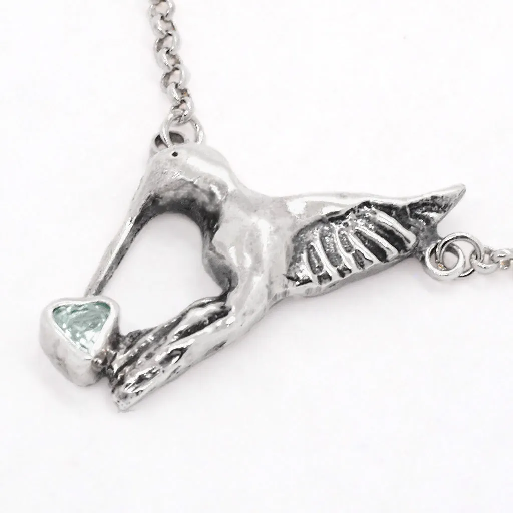 Lilly the Humming Bird Necklace