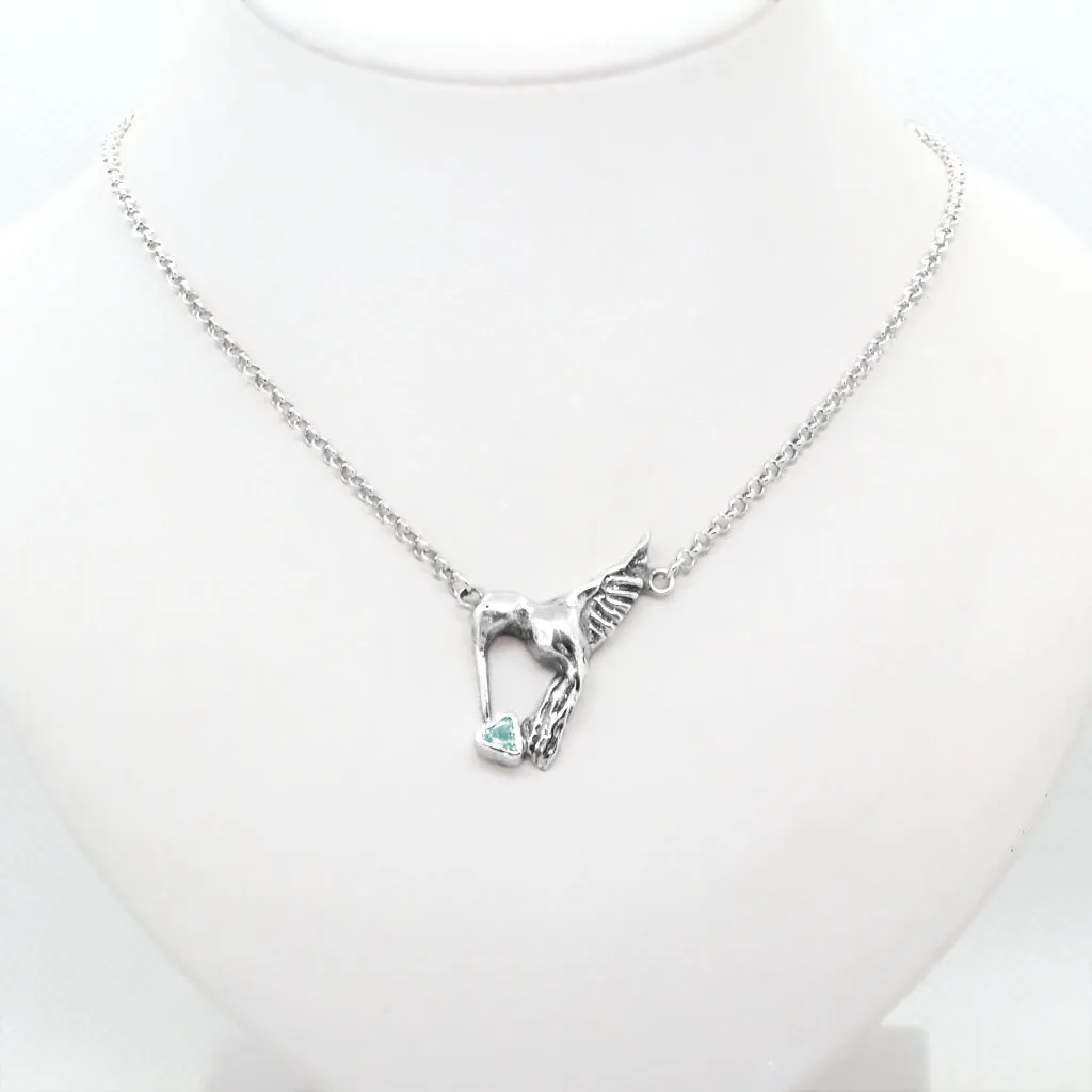 Lilly the Humming Bird Necklace