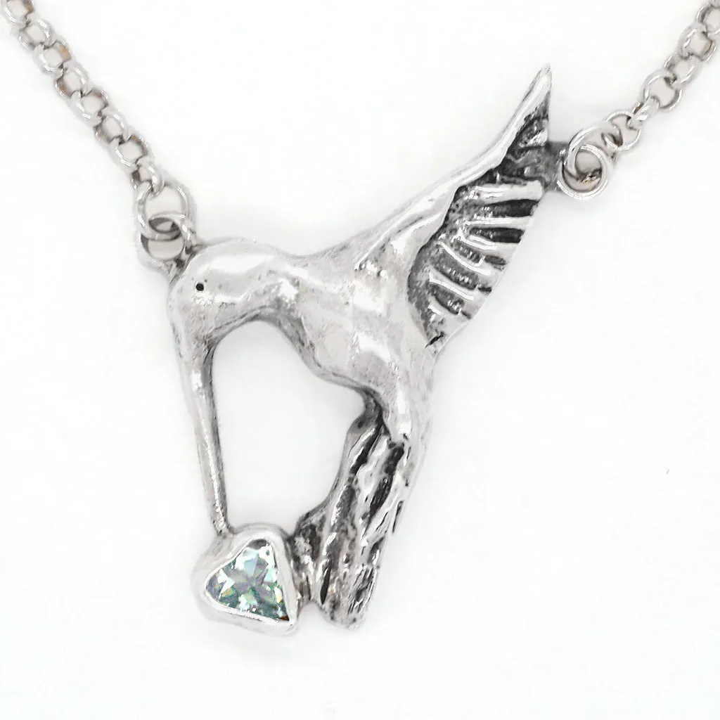 Lilly the Humming Bird Necklace