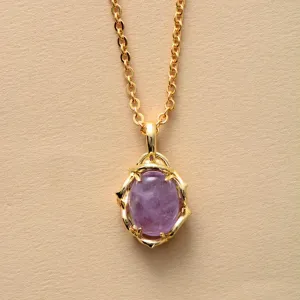 'Magarra' Amethyst Pendant Necklace