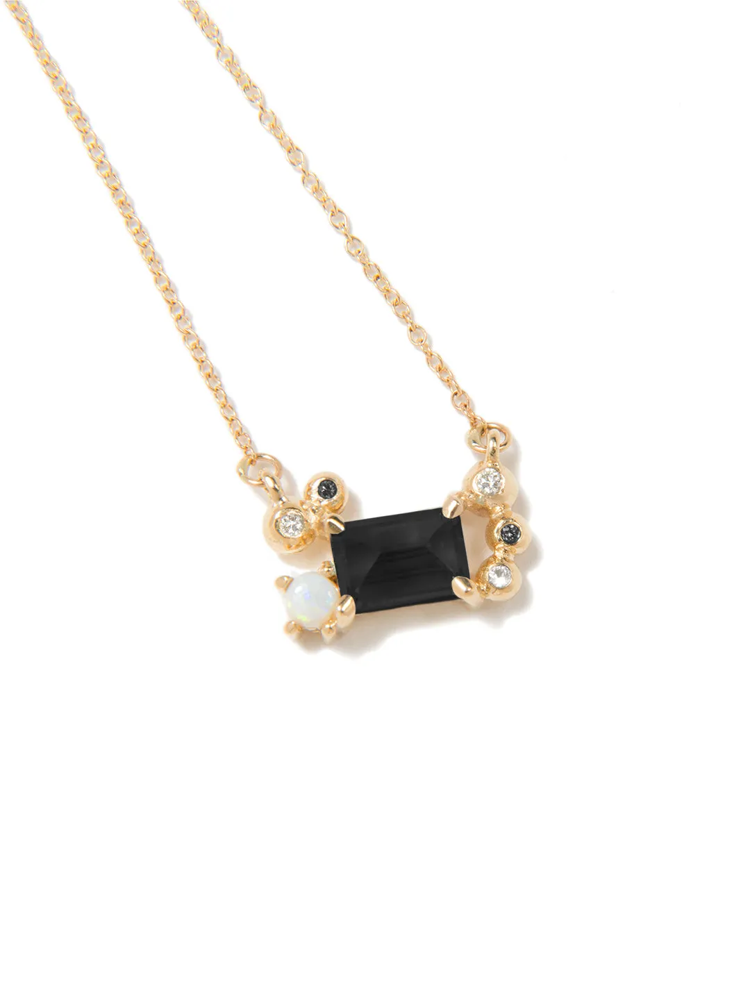 MAIA PENDANT NECKLACE (BLACK ONYX)