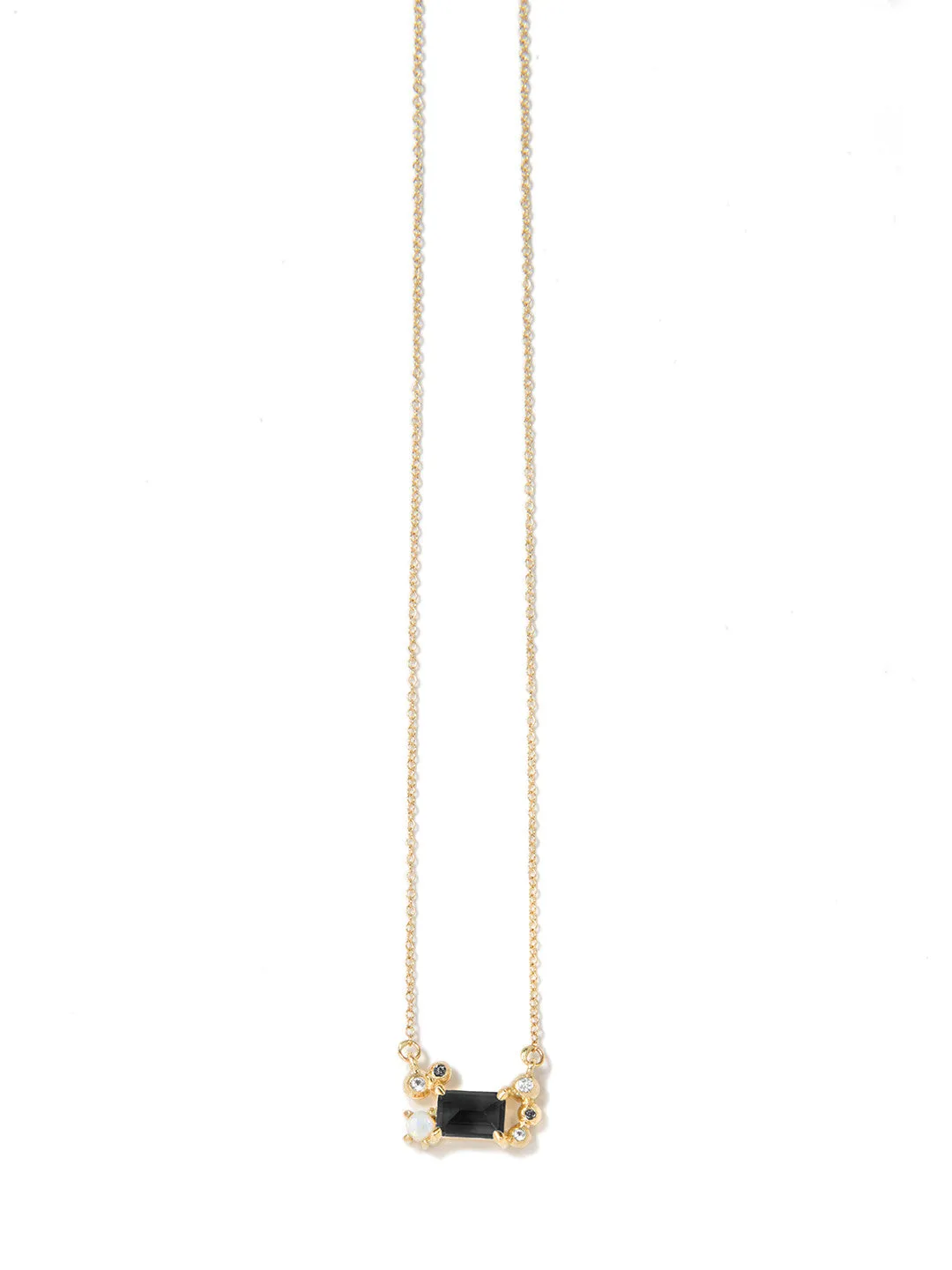 MAIA PENDANT NECKLACE (BLACK ONYX)