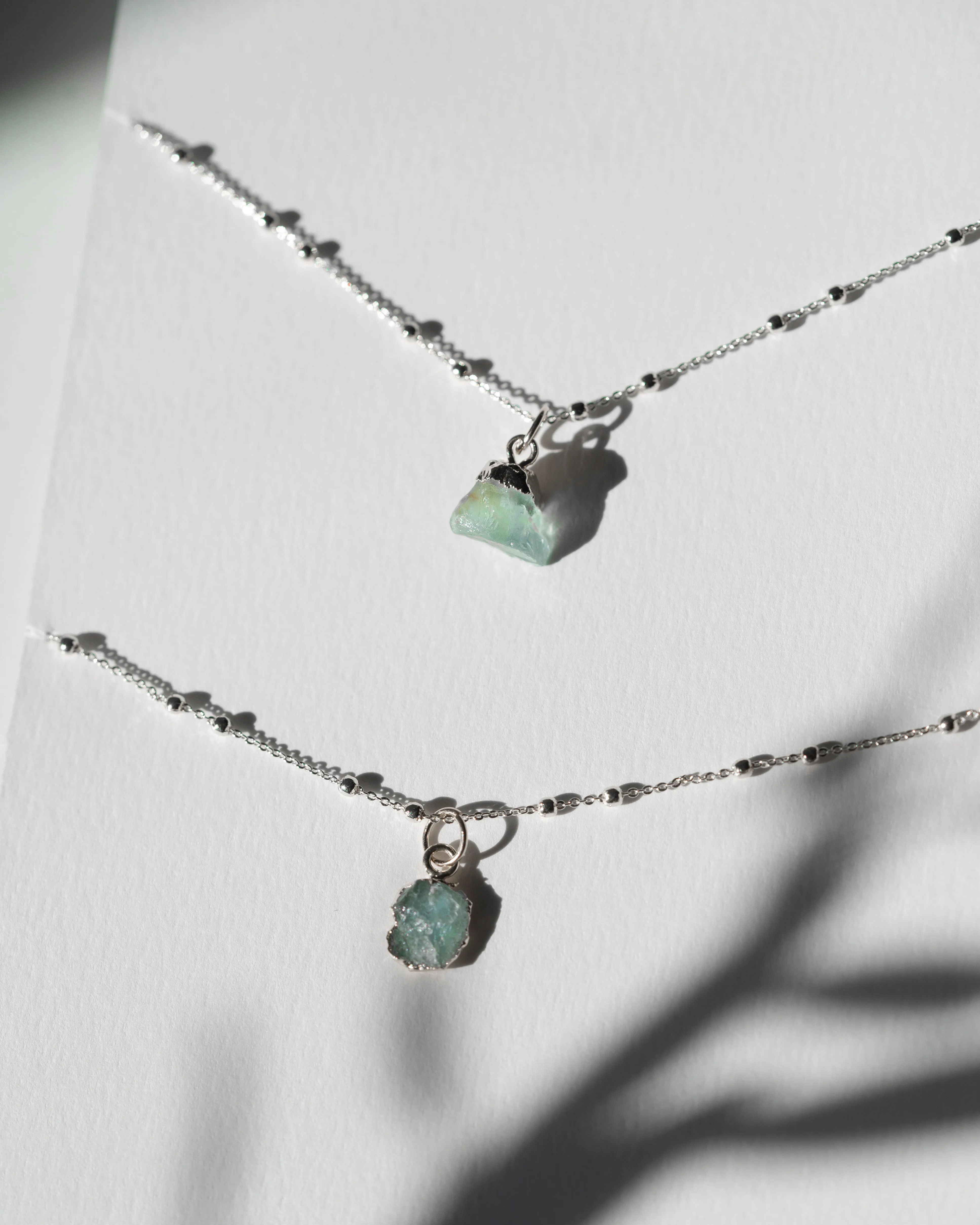 March | Aquamarine Necklace